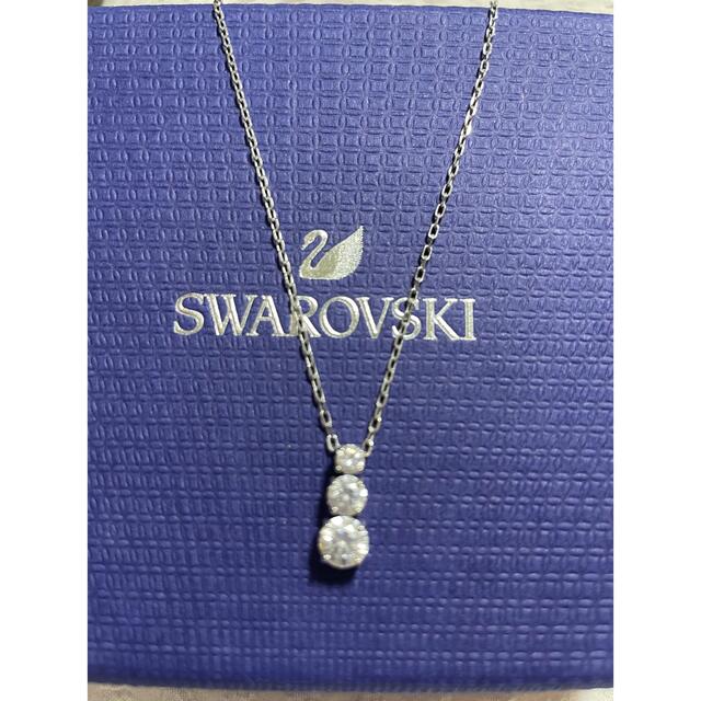 SWAROVSKI ????ネックレス（本物）シルバー