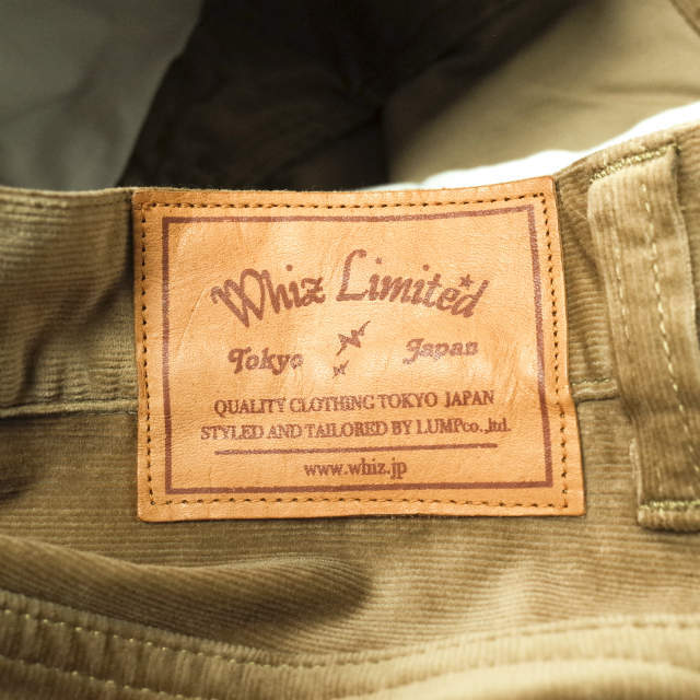 whiz(ウィズ)のWHIZ LIMITED ウィズリミテッド 19SS 日本製 CORDUROY PANTS スリムコーデュロイパンツ WL-P-74 M ライトブラウン ストレッチ ボトムス【中古】【WHIZ LIMITED】 メンズのパンツ(その他)の商品写真