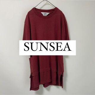 サンシー(SUNSEA)の”SUNSEA”サンシー デザインTシャツ (Tシャツ/カットソー(半袖/袖なし))