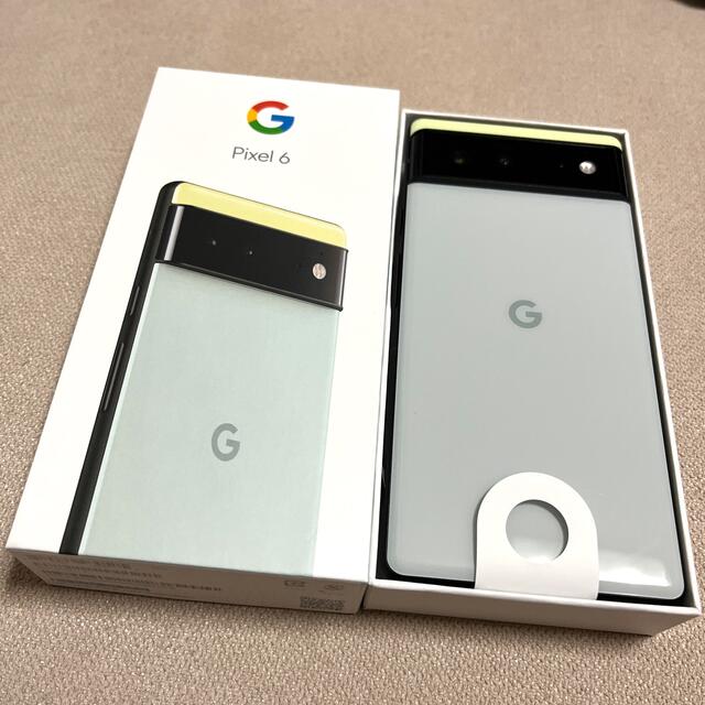 Google pixel6解除済simフリー状態