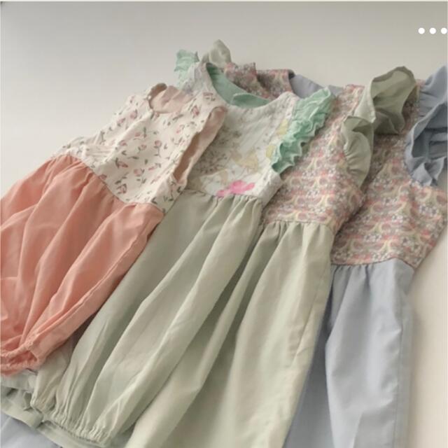 オーダーお受けします キッズ/ベビー/マタニティのキッズ服女の子用(90cm~)(ワンピース)の商品写真