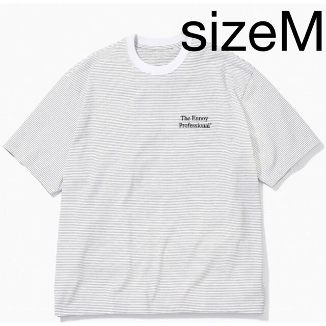 ennoy S/S Border T-Shirt WHITE × BLACK メンズのトップス(Tシャツ/カットソー(半袖/袖なし))の商品写真