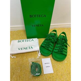 ボッテガヴェネタ(Bottega Veneta)のBOTTEGA VENETA ボッテガヴェネタ ジェリーサンダル 34(サンダル)