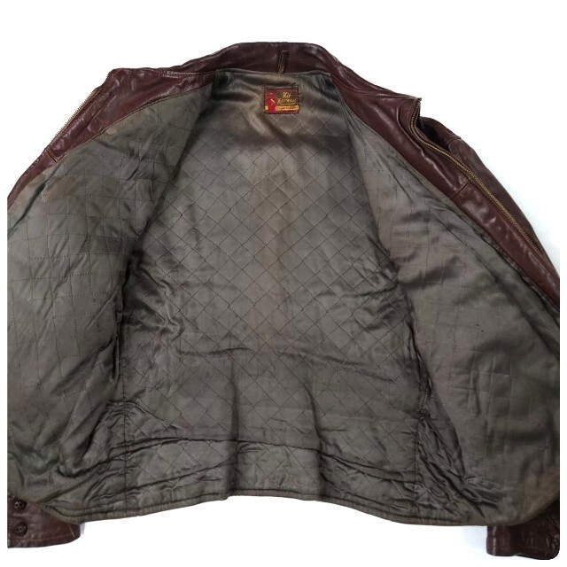 超稀少 40S Kit Karson 最高級ポニーレザースポーツジャケット 50 メンズのジャケット/アウター(レザージャケット)の商品写真