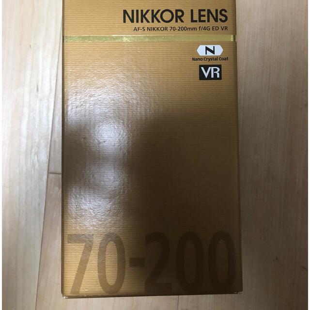 NIKON 70-200 新品　箱スレあり