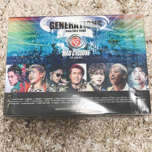 GENERATIONS(ジェネレーションズ)のGENERATIONS MADCYCLONE LIVE TOUR 2017 エンタメ/ホビーのDVD/ブルーレイ(ミュージック)の商品写真