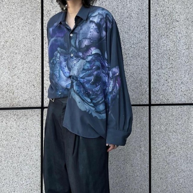 ladmusician 花柄 ビッグシャツ 42 2022年春の 16575円 www.gold-and