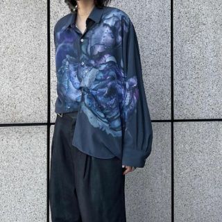 LAD MUSICIAN 19ss 小花柄デシンシャツ