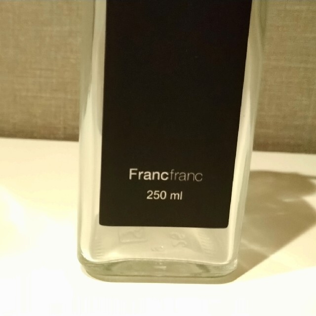 Francfranc(フランフラン)の新品 フランフラン オイル＆ビネガーボトル L 250ml インテリア/住まい/日用品のキッチン/食器(収納/キッチン雑貨)の商品写真