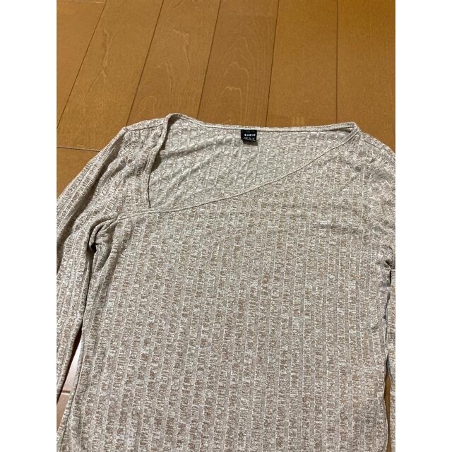 SHIEN  アシメントリーＴシャツ　ボディスーツ レディースのトップス(Tシャツ(長袖/七分))の商品写真