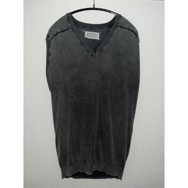 Maison Martin Margiela(マルタンマルジェラ)のmaison margiela knit vest メンズのトップス(ベスト)の商品写真