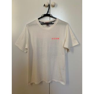 ヴィジョン ストリート ウェア(VISION STREET WEAR)のVISION ビジョン Tシャツ　　　　　　　　　　　　　　半袖Ｔシャツ　白　Ｍ(Tシャツ/カットソー(半袖/袖なし))