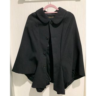 古着【希少】COMME des GARCONS ケープショート丈ジャケット ポンチョ