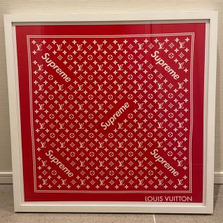 ＊louis vuitton x supreme bandana バンダナ＊