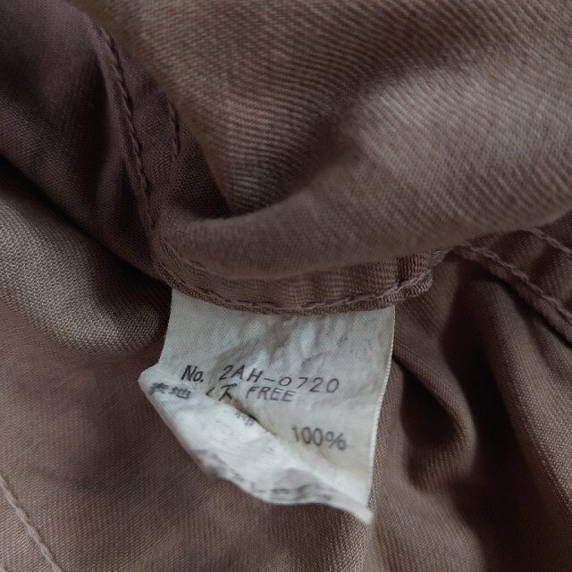 HYSTERIC GLAMOUR(ヒステリックグラマー)のヒステリックグラマー　カーキ 半袖 ミリタリー ジャケット　シャツ レディースのトップス(シャツ/ブラウス(半袖/袖なし))の商品写真