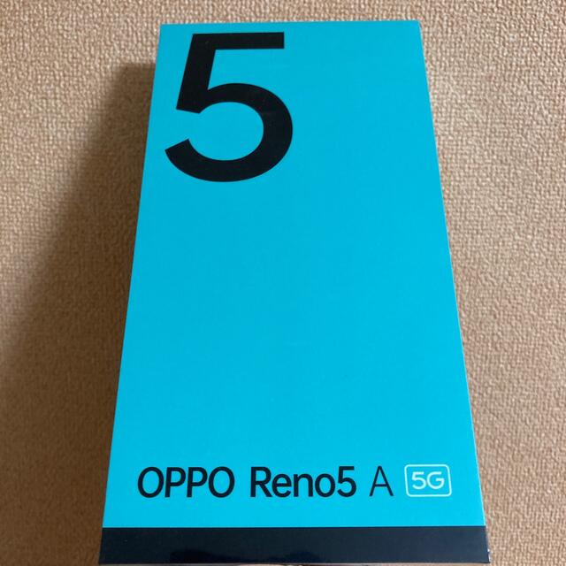 OPPO RENO5 A NA SIMフリー スマートフォン アイスブルー