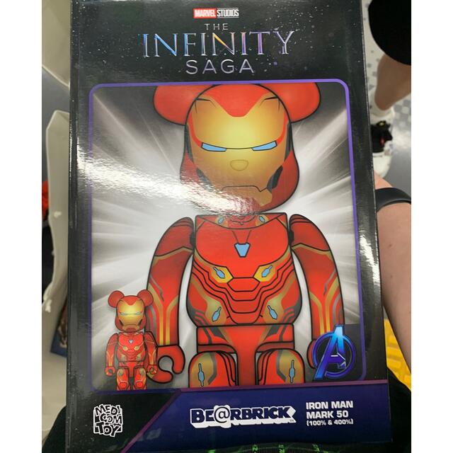 BE@RBRICK IRON MAN MARK50 100% u0026 400% www.lahza.jp