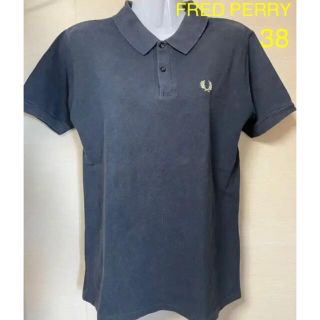 フレッドペリー(FRED PERRY)のm様専用！フレッドペリー ポロシャツ メンズ　80年代　ブラック　英国製　38(ポロシャツ)