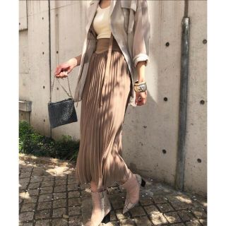 アメリヴィンテージ(Ameri VINTAGE)のAmeri VINTAGE スカート 3WAY PLEATS SKIRT(ロングスカート)