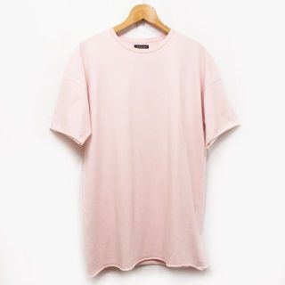 ザラ(ZARA)のZARA MAN ザラ ビッグサイズ 半袖Tシャツ ピンク Mサイズ(Tシャツ/カットソー(半袖/袖なし))