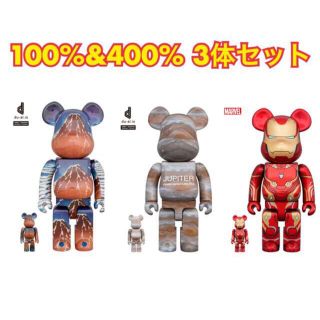 メディコムトイ(MEDICOM TOY)のMEDICOM TOY EXHIBITION’22 BEARBRICK 3体(フィギュア)