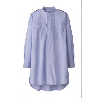 ジェイダブリューアンダーソン(J.W.ANDERSON)のUNIQLO JW ANDERSON スタンドカラーロングシャツ XXL(シャツ)