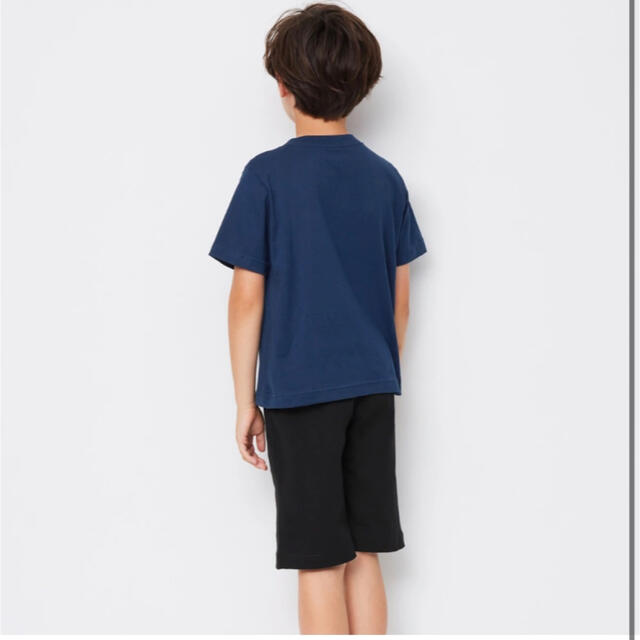 GU(ジーユー)のGU ラウンジセット(半袖)(恐竜) 120 キッズ/ベビー/マタニティのキッズ服男の子用(90cm~)(パジャマ)の商品写真