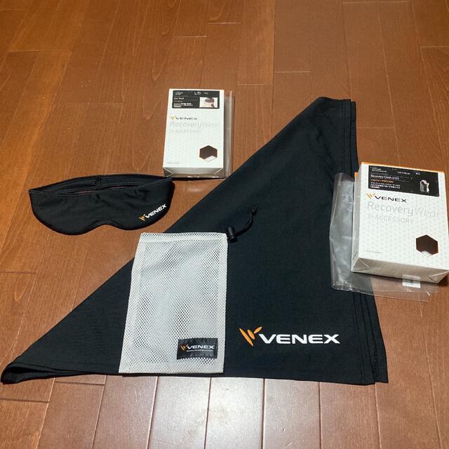 VENEX ベネクス　リカバリークロス6101&アイマスク　2点セット コスメ/美容のリラクゼーション(その他)の商品写真