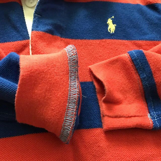 POLO RALPH LAUREN(ポロラルフローレン)の110cm ラルフローレン　男の子キッズ子供　長袖ポロシャツ　トップス キッズ/ベビー/マタニティのキッズ服男の子用(90cm~)(Tシャツ/カットソー)の商品写真