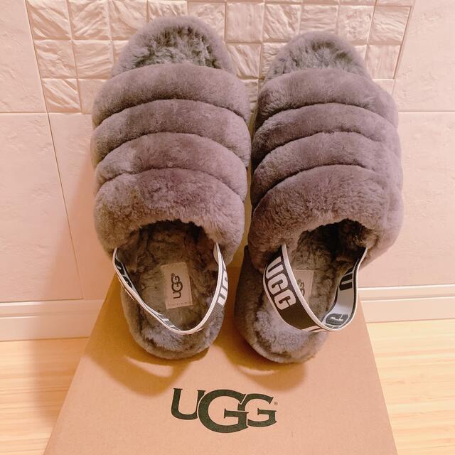 UGG(アグ)のUGG ファーサンダル レディースの靴/シューズ(サンダル)の商品写真