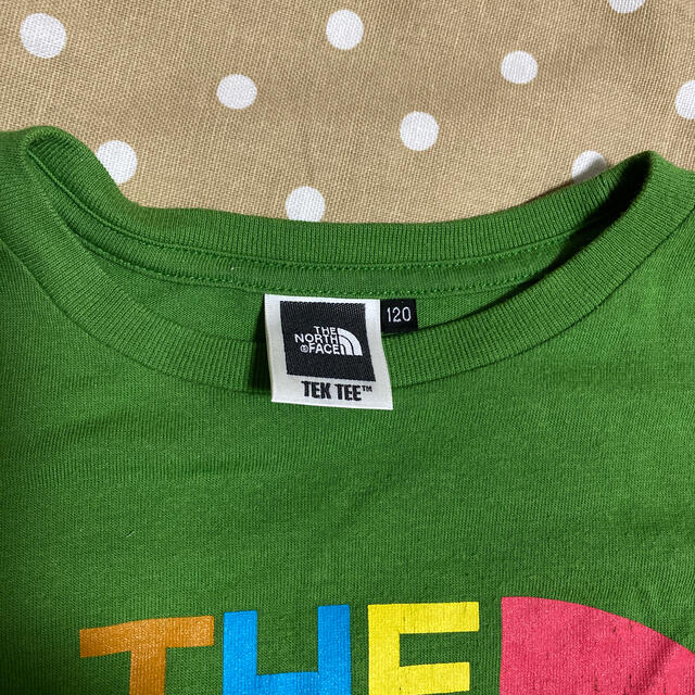 THE NORTH FACE(ザノースフェイス)のTHE NORTH FACE ロンTシャツ キッズ120 キッズ/ベビー/マタニティのキッズ服男の子用(90cm~)(Tシャツ/カットソー)の商品写真