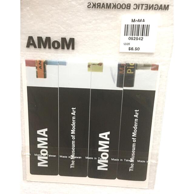 MOMA(モマ)のMoMA MAGNETIC BOOKMARKS 4枚入り インテリア/住まい/日用品の日用品/生活雑貨/旅行(日用品/生活雑貨)の商品写真