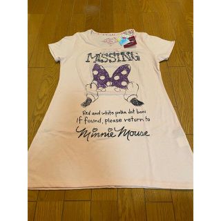 ディズニー(Disney)の新品未使用チュニック丈Tシャツ(Tシャツ(半袖/袖なし))