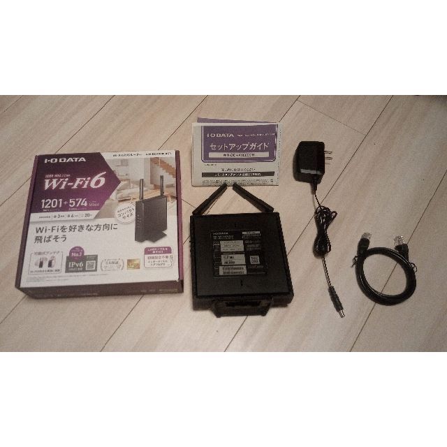 IODATA Wi-Fi6ルーター WN-DEAX1800GR