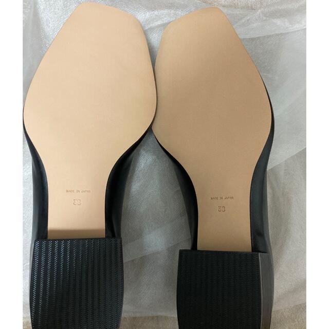 CLANE(クラネ)のCLANE OUTSTITCH SQUARE FLAT SHOES レディースの靴/シューズ(その他)の商品写真