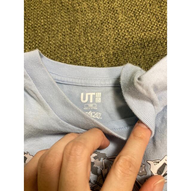 UNIQLO(ユニクロ)のポケモン　Tシャツ　100cm 2枚セット キッズ/ベビー/マタニティのキッズ服男の子用(90cm~)(Tシャツ/カットソー)の商品写真