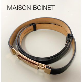 アパルトモンドゥーズィエムクラス(L'Appartement DEUXIEME CLASSE)のMAISON BOINET ピンバックルベルト(ベルト)