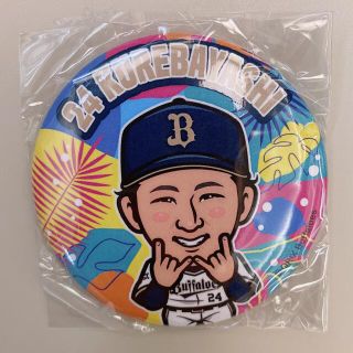 オリックスバファローズ(オリックス・バファローズ)のオリックス　紅林弘太郎　缶バッチ(記念品/関連グッズ)