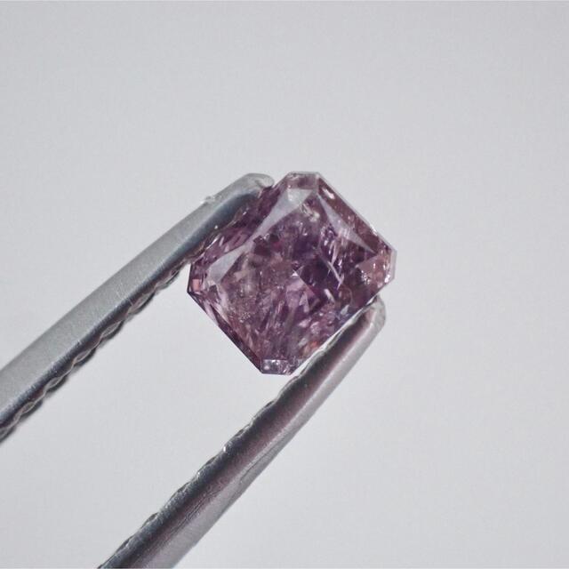 0.316ct ファンシー ピンクダイヤモンド ルース 裸石 天然ダイヤ