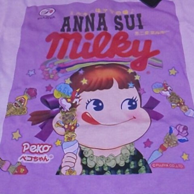 ANNA SUI - お値下げ‼️ ペコちゃん アナスイ Tシャツの通販 by ANNA SUI - お値下げ‼️ ペコちゃん アナスイ Tシャツの通販 by
