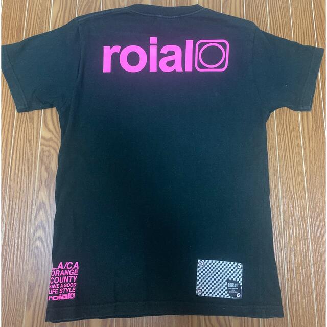 roial(ロイヤル)の roial   ロイヤル Tシャツ  ブラック  レディース M レディースのトップス(Tシャツ(半袖/袖なし))の商品写真