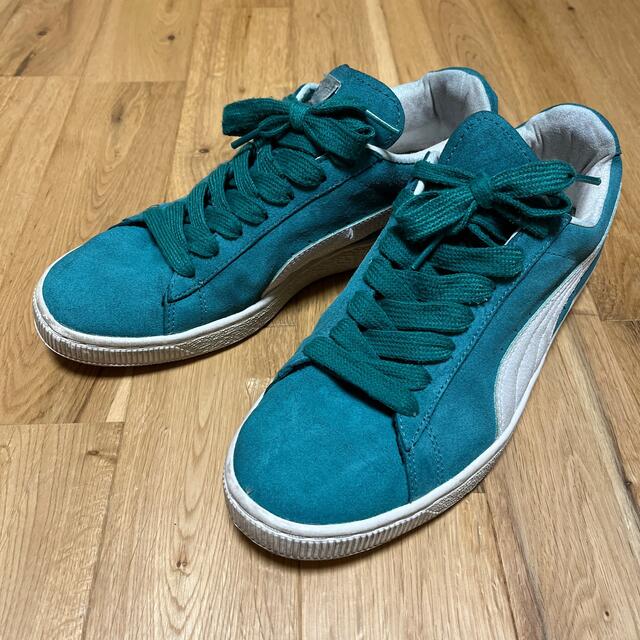 PUMA(プーマ)のPUMA SUEDE green メンズの靴/シューズ(スニーカー)の商品写真