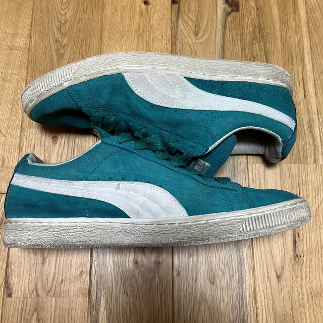 PUMA(プーマ)のPUMA SUEDE green メンズの靴/シューズ(スニーカー)の商品写真