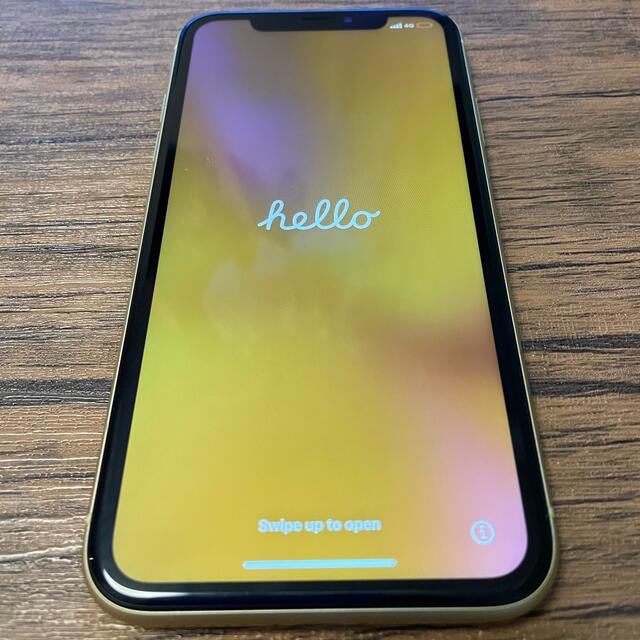 iPhone XR 64GB イエロー simフリー - スマートフォン本体