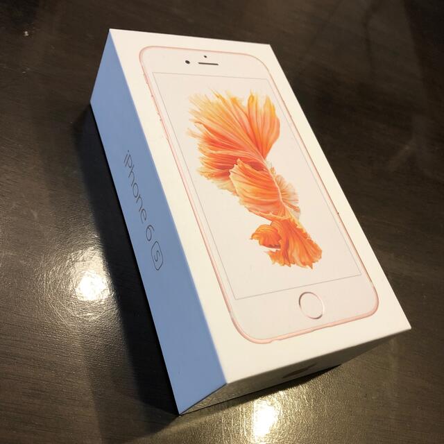 iPhone ６S   １６GB ローズ　ゴールド　箱 スマホ/家電/カメラのスマートフォン/携帯電話(その他)の商品写真