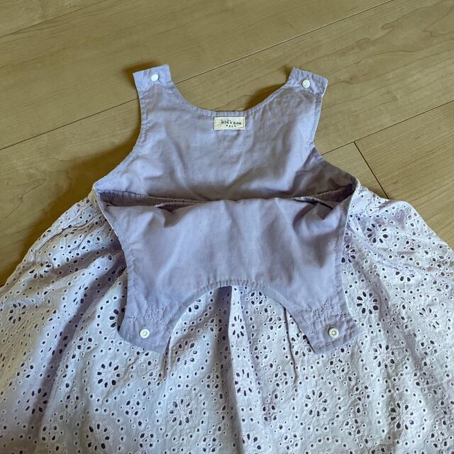 kid’s zoo(キッズズー)のキッズズー　95サイズ　ワンピース キッズ/ベビー/マタニティのキッズ服女の子用(90cm~)(ワンピース)の商品写真