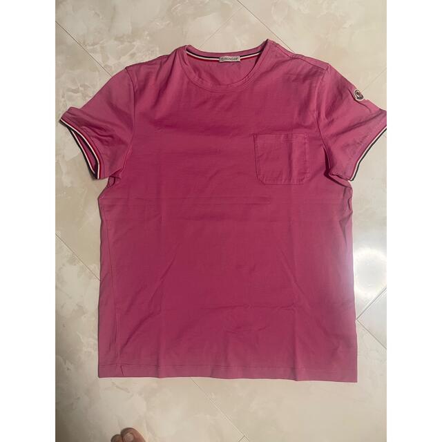モンクレール　Tシャツ　ピンク