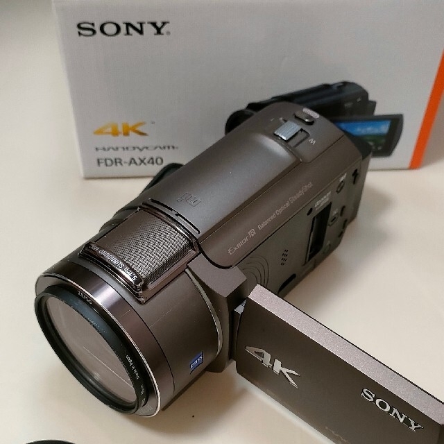 SONY　4Kハンディーカム　FDR-AX-40