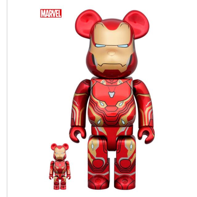 BE@RBRICK IRON MAN MARK 50 100％ & 400％