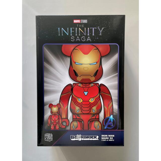 BE@RBRICK IRON MAN MARK 50 100％ & 400％